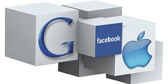 Google, Facebook e Apple